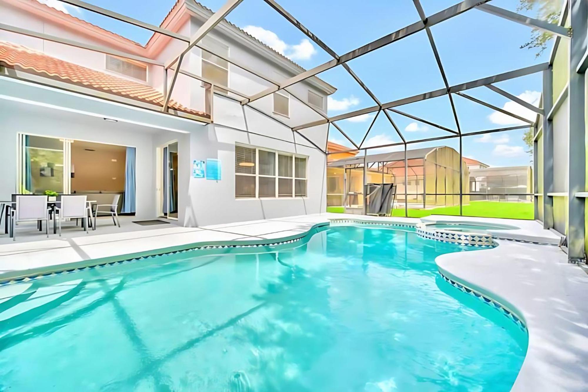 6Br Resort Home Near Disney - With Private Pool Hot Tub And Games Room Kissimmee Luaran gambar