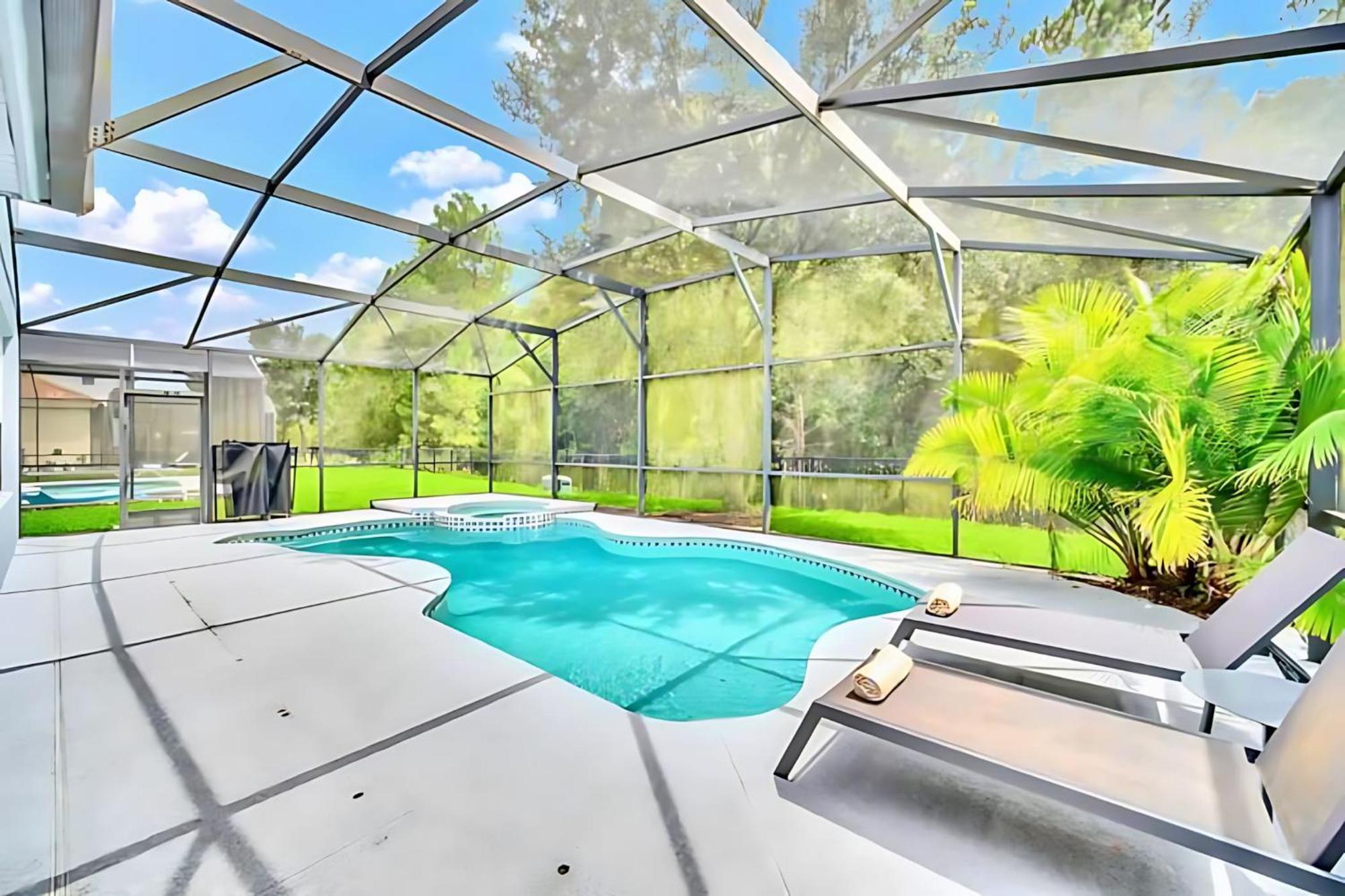 6Br Resort Home Near Disney - With Private Pool Hot Tub And Games Room Kissimmee Luaran gambar